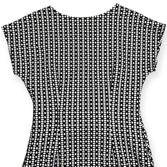 Saturday Sunday Anthropologie Isabel Bow Tie Dress Size Small S Black - Picture 7 of 12